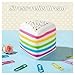 Rainbow Cake Squishy,Birthday Cake Squishy Rising Fidget Squeeze,Soft Relief Squishies Stress,Soft Desk Stress Relief for Office & Home Relaxation(#a)