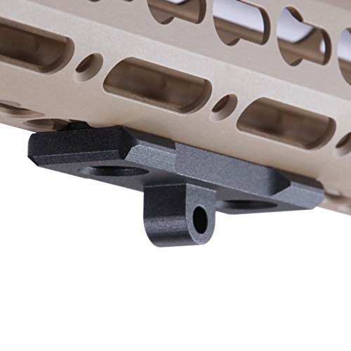 TuFok Keymod Bipod Mount Adapter - Key Mod Bipod Adaptor for Harris Bipod
