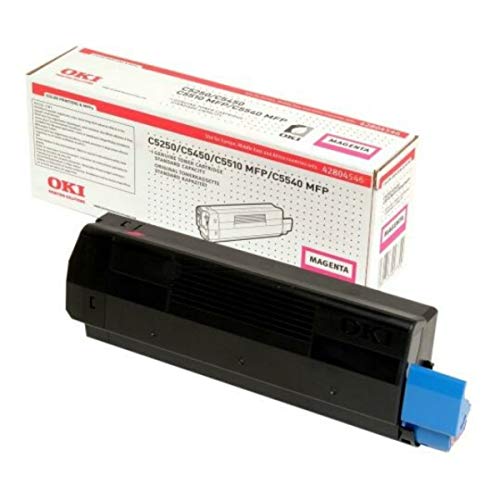 Toner OKI C5250DN magenta authentique (42804546) de 3000 pages pour un rendu durable