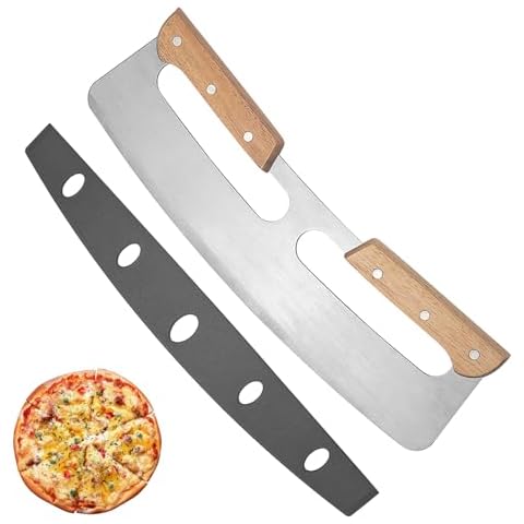 Stainless Steel Pizza Cutter with Protective Cover Cover