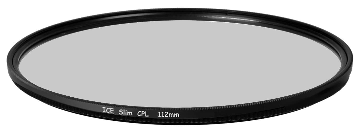 ICE Slim CPL 112mm Filter Circular Polarizer Optical Glass Wide Angle 112