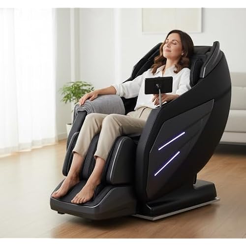 Osaki OS-3D Champ II | Black | Full Body Massage Chair | 3D SL-Track Full Body Massage Chair | Zero Gravity | Lumbar Heating | Touchscreen Controller | Auto Body Scan | Bluetooth Speaker