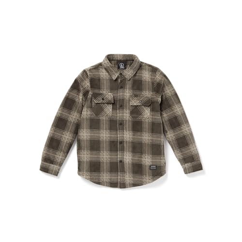 Volcom Big Boys Bowered Fleece Long Sleeve Shirt