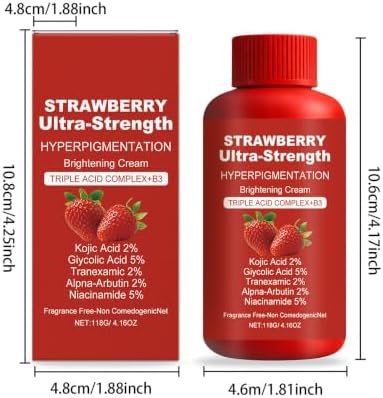 Strawberry Ultra-Strength Hyperpigmentation Brightening Cream 118g — view 6