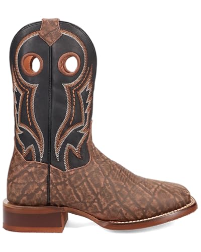 Dan Post Men's Elephant Print Western Boot Broad Square Toe - Dp51832