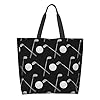 ASYG Cute Golf Print Sling Tote Bag For Women & Men