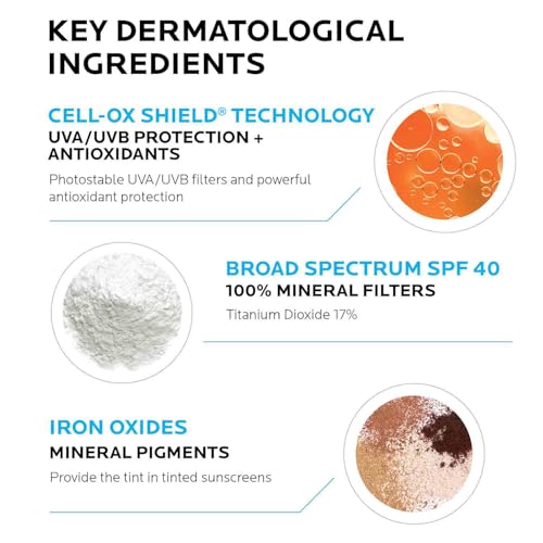 Image of La Roche-Posay Anthelios Sunscreen SPF 40, Ultra-Light Fluid Broad Spectrum SPF 40, Face Sunscreen with Titanium Dioxide Mineral, Lightweight & Fast-Absorbing, Oil-Free, Matte Finish