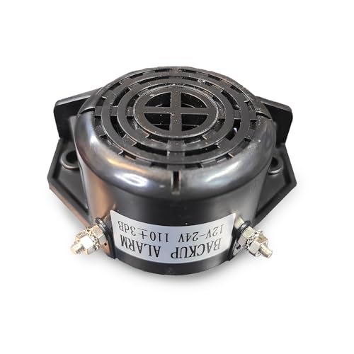 Federal Military Parts Backup Alarm Beeper for Military Vehicles, Compatible with Humvee HMMWV M998 M1038 and More