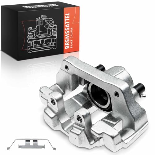 Frankberg Bremssattel Bremszange Vorne Links mit Halter (Lochabstand Halterung 122mm) Kompatibel mit 3er F30 F80 3er F31 1er F20 1er F21 2 F23 2 F22 F87 3 F34 Replace# 34116857687