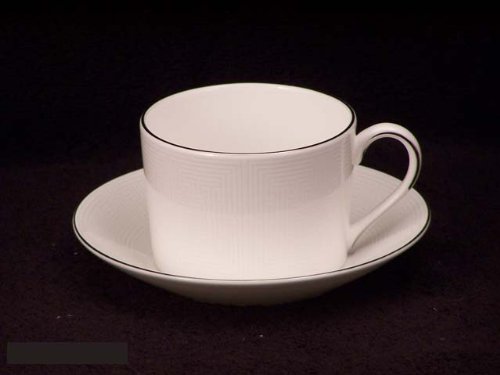 Ivory Trellis Cups & Saucers