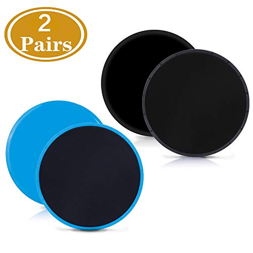 Gliding Discs Core Sliders Exercise Sliders 4 Pack Dual Sided Gliding Slider