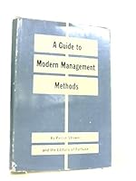 A Guide to Modern Management Methods B0007DEW5Y Book Cover
