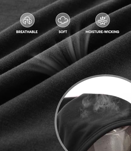 Image of BAMBOO COOL Men's Underwear Breathable Boxer Briefs with Fly Moisture-Wicking Lightweight Underwear 7-Pack