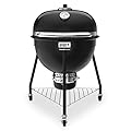 Weber 18201001 Summit Kamado E6 Charcoal Grill, Black