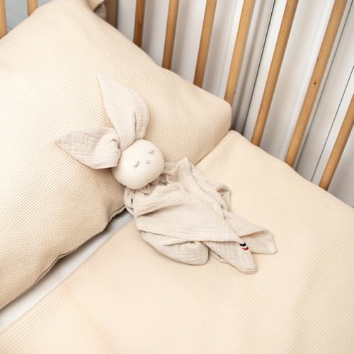 Couverture été coton nid d'abeille anti transpiration pour bébé - 4