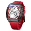 G6779：red Strap&black and Red Dial