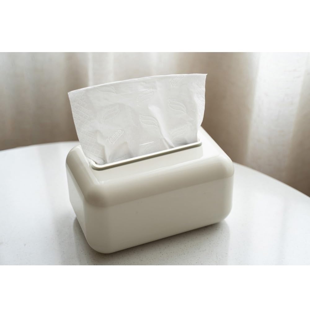 Porta fazzoletti da tavolo for WC, dispenser di carta assorbente for la casa, soggiorno(Gray)