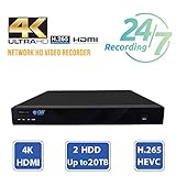 GW Security 16 Channel 4K NVR 5MP Outdoor Indoor Security Camera System - 16 x Dome 5MP 1920P Weatherproof 2.8-12mm Varifocal Zoom Microphone AI Human Vehicle Detection IP PoE Cameras, 4TB Hard Drive - Image 9