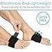 Vive Foot Arch Support Brace (Pair) - Wrap Corrector for Flat Feet, Plantar Fasciitis, Pain Relief, Fallen Arches - Compression Sleeve Strap, Gel Bands Inserts For Women & Men - Wear Under Socks