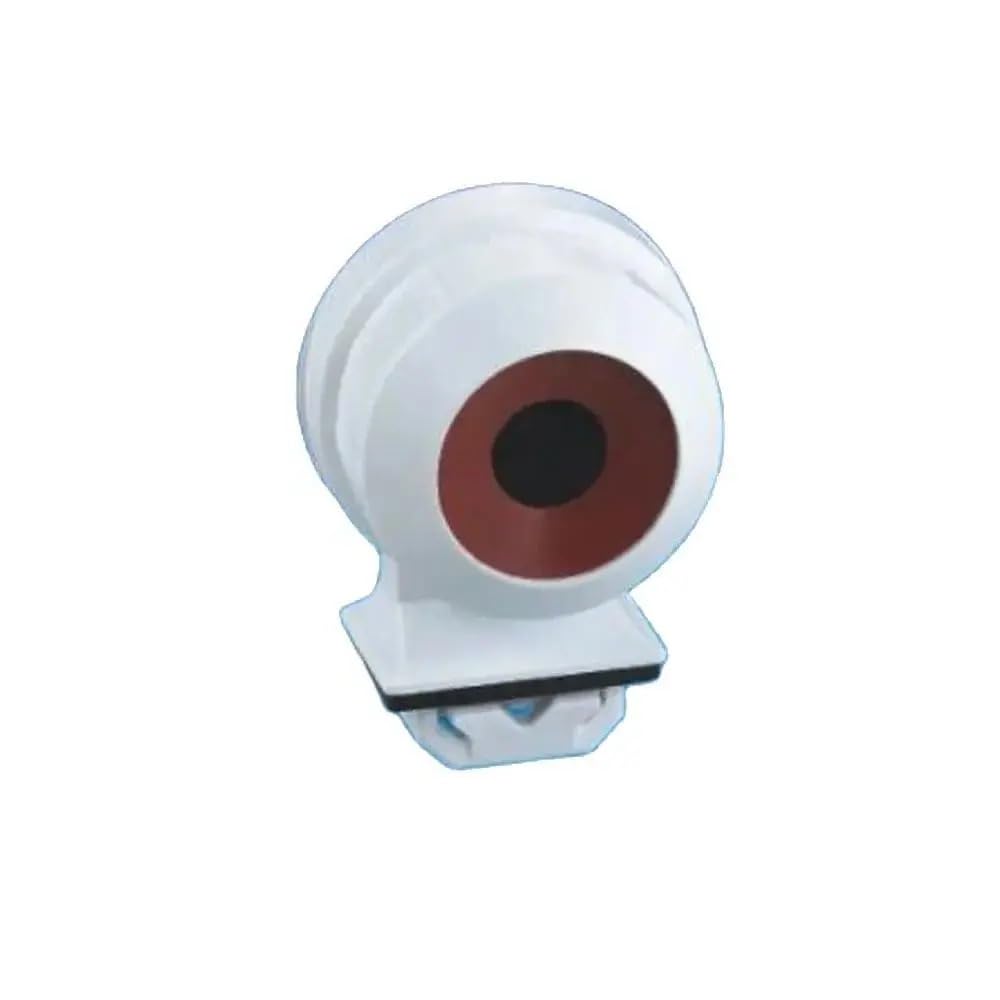 WHARGTSL 2 Pcs T5 T8 Waterproof Lampholder G13 G5 Round Fluorescent Lamp Socket Fish Tank Lamp Base White(G5 T5)