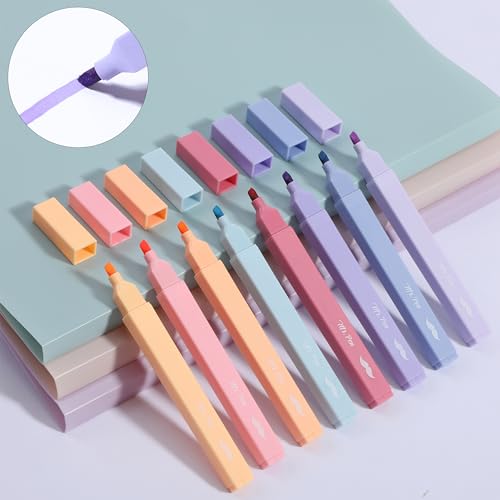 image for Mr. Pen- Aesthetic Highlighters, 8 pcs, Chisel Tip, Assorted Colors, N