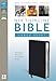 NIV, Thinline Bible, Large Print, Bonded Leather, Navy, Red Letter Edition