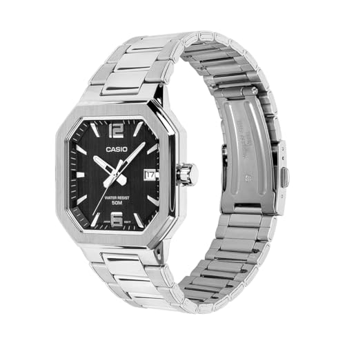 Image of Casio Enticer Men MTP-B195D-1AVDF Analog Black Watch Men (A2523)