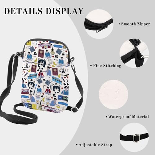LGBT TV Show Inspired Gift BL TV Show Merchandise Gemini Fourth Gift Thai BL Crossbody Bag Gift for BL Drama Fans3