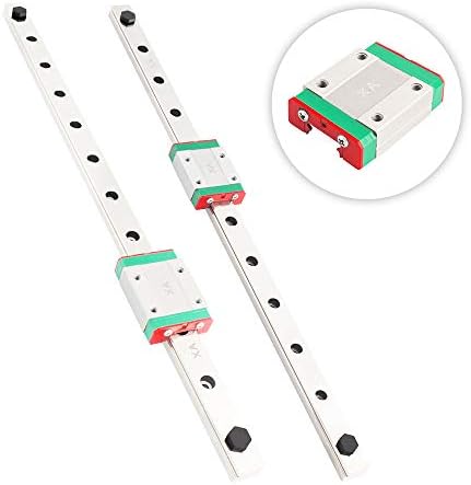 [2pcs/Pack] SIMAX3D 3D Printer Part CNC Linear Rail MGN12C 300mm Miniature Linear Rail Slide core xy BLV Ender 3 hotend Printer kit