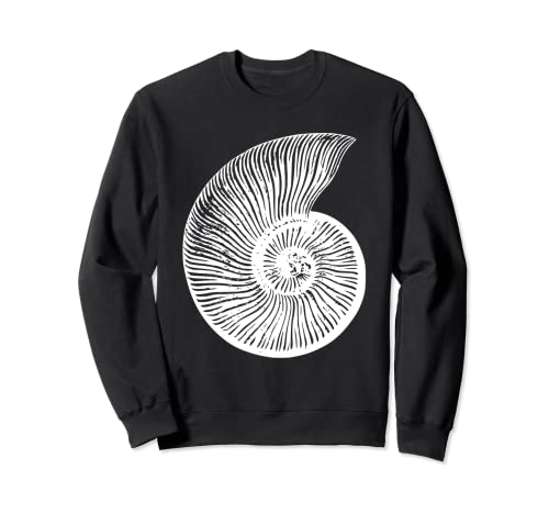 Photo de Ammonite - Extinct Animal Cretacé Paleogène Event K-Pg Sweatshirt