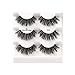 iEnvy False Eyelashes 3 Pairs Fluffy and Natural Multiangle and Volume Faux Mink Lashes (11)