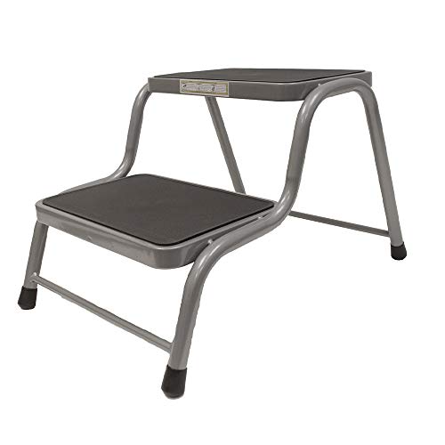 Maypole Silver Double Caravan Step Reinforced Steel Construction