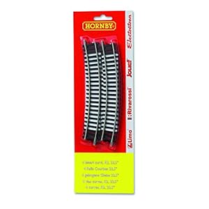 R606 4 stuks gebogen rails ray 2 in blisterverpakking