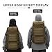Mardingtop 25L Wanderrucksack Militär Outdoor Rucksack - Leichter Taktischer Rucksack mit MOLLE-System für Wandern, Jagd, Reisen, Sportaktivitäten, Bergsteigen