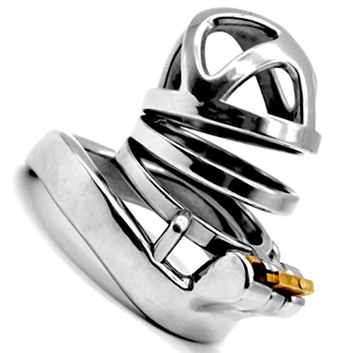 Roo-16HAO New stainless steel metal cage with lock hidden lock beautiful and breathable (50mm) -564