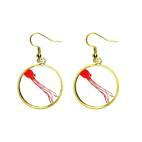Pendientes de pulpo tradicionales chinos para deslumbrar en cenas y eventos de noche