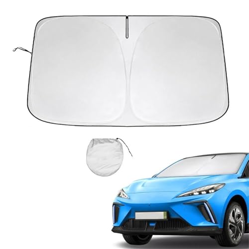 Parasol para parabrisas de coche MG4 EV protector plegable de alta densidad 3