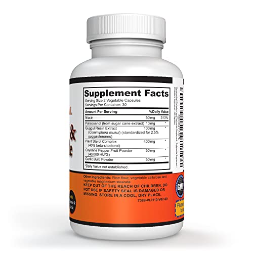 Sigmaceutical Cholesterol And Triglyceride Supplement - Triglyceride Supplement - Cholesterol Supplement - 60 Capsules #TOP2