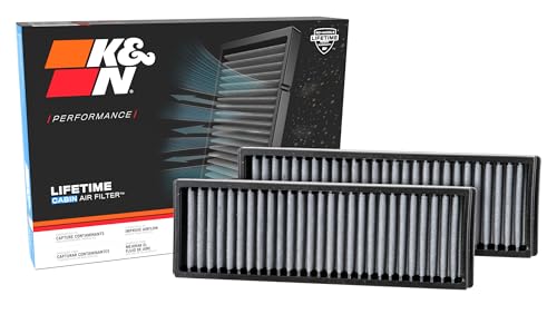 K&N LIFETIME Cabin Air Filter: Premium, Washable, Clean Air for your Cabin: Compatible with Select 1998-2003 HONDA/ACURA (Accord, TL, CL, CL Type-S), VF3006