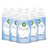 Air Wick Freshmatic Max PURE – Nachfüller für den Air Wick Freshmatic Max – Duft: Frische Wäsche – 6 x 250 ml Nachfüller Raumduft und Lufterfrischer
