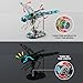 Loyratche Mechanical Dragonfly Building Blocks for Adults, Insect Animal World Model with LED Light & Display Stand, Educational STEM Toys for Teens 14+ and Adult Home or Office Décor (866PCS)