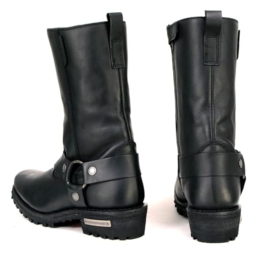 Image of Milwaukee Leather Women's Premium Leather Motorcycle Harness Boots Collection MBL - 11