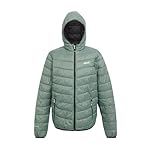 Regatta HillPack II Packaway - Chaqueta acolchada ...: Ribete elástico en la apertura de la capucha, puños y dobladillo. Tejido ligero de poliamida 20D. Acabado repelente al agua duradero. Sin plumas: aislamiento sintético reciclado de alta calidad. Fabricado con contenido reciclado. Relleno ligero. Se g...