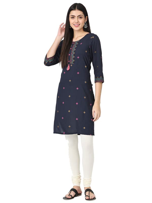 Image of Robinbosky Cotton Churidhar Leggings for Women - Stylish, Stretchable & Flattering Fit for All-Day Comfort