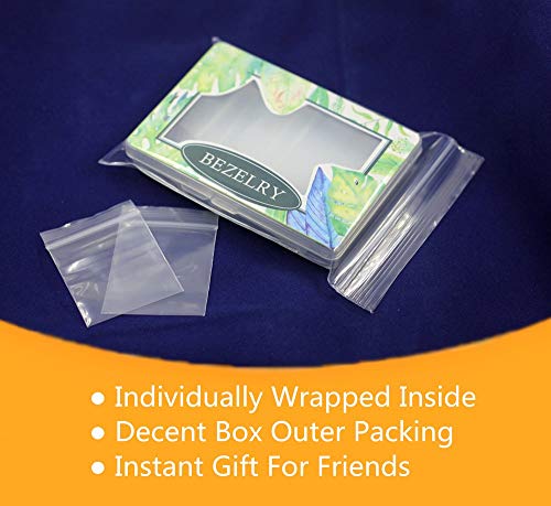 Bezelry Black Copper And Dark Blue Flower Engraving Metal Hole Blazer Button Set. 6 Pcs Of 23Mm, 8 Pcs Of 15Mm #TOP3