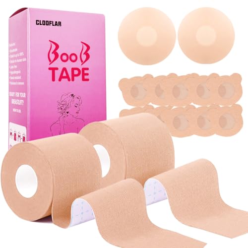 Clooflar Boob Tape Set