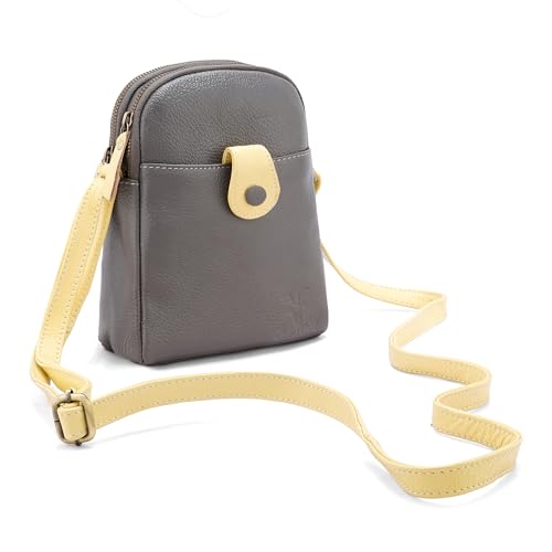 Image of Goatter Genuine Leather Small Sling Cross-Body Bag For Girls And Women's
