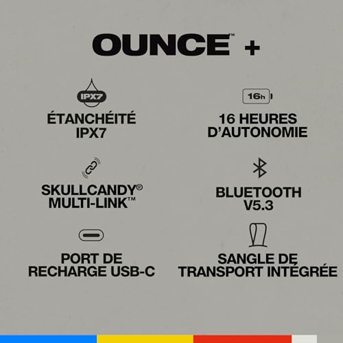 OUNCE + SPEAKER BLUETOOTH ETANCHE APPAIRAGE STEREO - vue 7