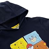 Pokémon Hoodie | Pikachu Boys’ Hoodies | Charmander Bulbasaur Gaming Clothes Blue 11-12 Years - Image 4