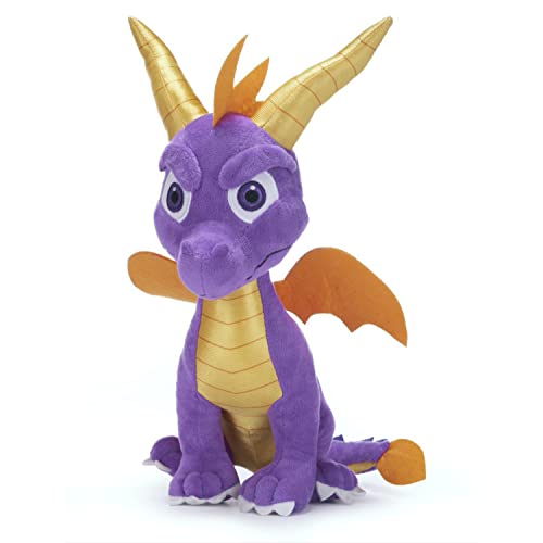 Whitehouse Leisure Spyro the Dragon Large - Peluche super morbido, 27 cm, 27 cm